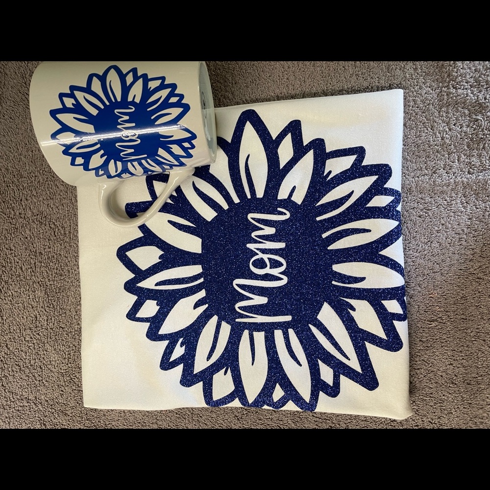 Mother matching mug and tee